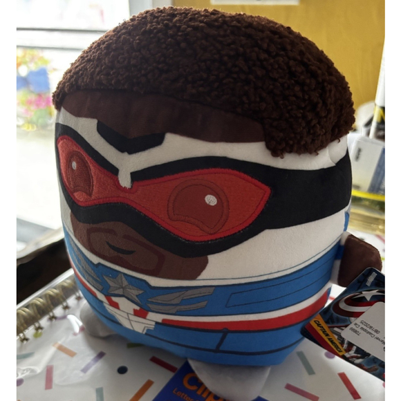 Marvel Cuutopia Captain America: Brave New World Plush Toy, 7" Doll•New W/Tag - Picture 6 of 6